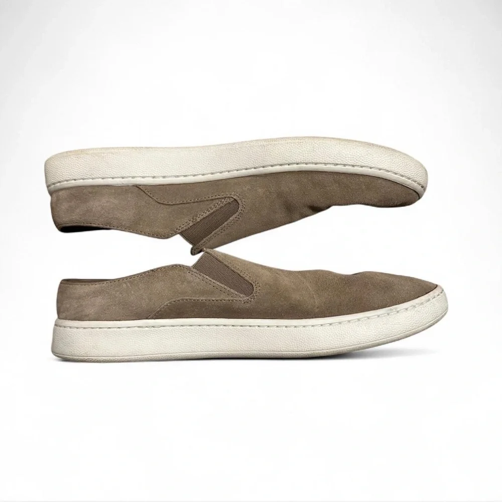 Vince Taupe Slip-On Sneakers 6.5 - Picture 4 of 5